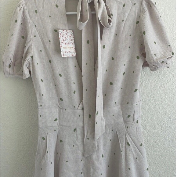 NWT Free People Abbie Printed Mini in Ivory - Picture 5 of 10